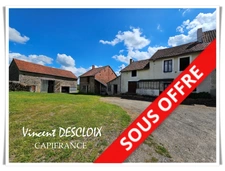 Dpt Côte d'Or (21340), à vendre THURY maison P5  avec terrain et dépendances