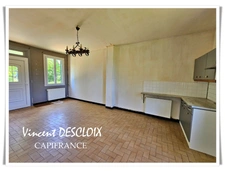Maison à vendre 3 pièces DUN LES PLACES (58230) sur environ 2000m² de terrain sans voisins.