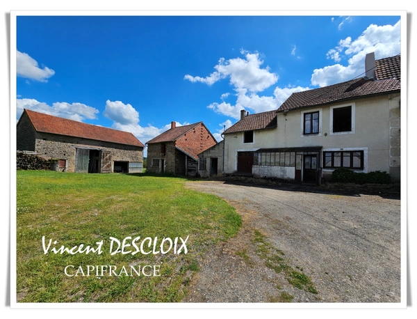 Dpt Côte d'Or (21340), à vendre THURY maison P5  avec terrain et dépendances