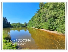 Terrain 19 965m² avec étang à vendre  GIEN SUR CURE (58230)