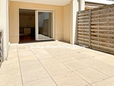 2-room apartment in Deauville - south-facing terrace of 20 m² - private garage - beach within walking distance