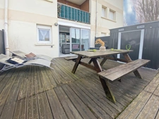 Cabourg – à 800 m de la plage – Rez-de-jardin avec terrasse