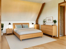 Cambremer centre – Maison familiale de 136 m² avec terrasse panoramique, vie de plain-pied et double garage