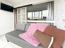 À vendre Cabourg – Studio avec espace nuit cabine, terrasse et loggia à 800 m de la plage