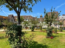 2-room apartment in Deauville - south-facing terrace of 20 m² - private garage - beach within walking distance