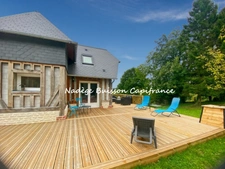Maison normande 7 pièces – XVIIIᵉ siècle – 140 m² – Terrain 1 954 m² – 15 km Cabourg – 2 h Paris 