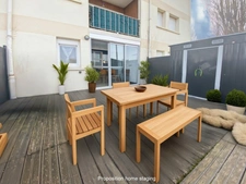 Cabourg – à 800 m de la plage – Rez-de-jardin avec terrasse