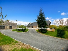 Maison normande 7 pièces – XVIIIᵉ siècle – 140 m² – Terrain 1 954 m² – 15 km Cabourg – 2 h Paris 