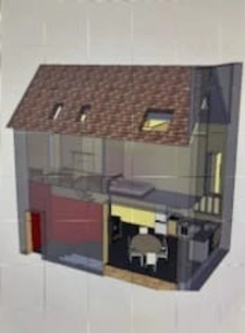 Authentic stone house, 180 m² - Investors or renovation enthusiasts - LIGNEROLLES (36)