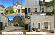 2 houses + independent apartment + 200 m² barn – Ideal for a family or lifestyle project – Energy Performance Certificate B (rare)