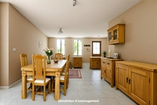 Maison à vendre 6 pièces CHATEAUMEILLANT (18) 4 chambres grand terrain arboré