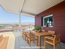 5-room apartment with terrace for sale in PRÉVESSIN MOENS (01) - 105m2 - swimming pool, parking and enclosed garage
