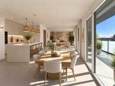 Apartment for sale 5 rooms DIVONNE LES BAINS (01) - 135m2, terrace (83m2), cellar, 2 closed garages.