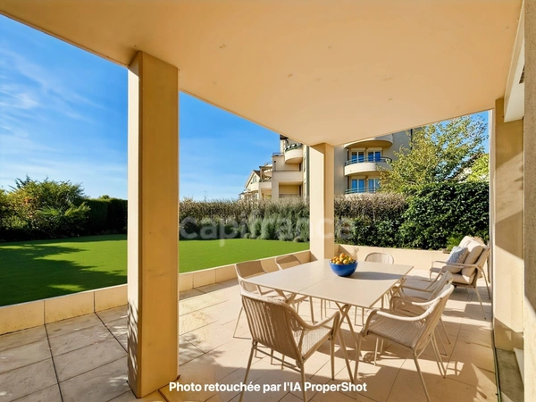 Appartement à vendre 3 pièces DIVONNE LES BAINS (01) - 91m2 - jardin (350m2), cave (10m2), garage (21m2)