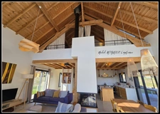 Puy-Saint-Eusèbe ✨ Rare à la vente, chalet d’architecte ouvert sur lac et montagnes