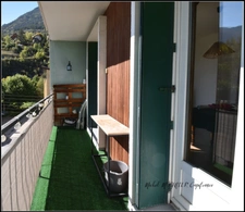 T3 rénové avec balcon, vue dégagée plein sud – L'Argentière-la-Bessée