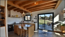 Puy-Saint-Eusèbe ✨ Rare à la vente, chalet d’architecte ouvert sur lac et montagnes