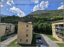 L'ARGENTIERE LA BESSEE (05), T3 avec balcon plein sud et vues montagne, aux portes des Écrins.