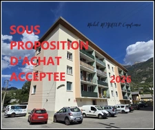 L'ARGENTIERE LA BESSEE (05), T3 avec balcon plein sud et vues montagne, aux portes des Écrins.