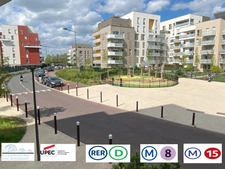 Limite Maisons-Alfort appartement 2 pièces 47 m2 balcon 4.91 m2 , proche du RER D et du futur métro ligne 15 du Grand Paris