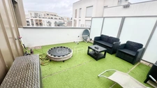 Limite Maisons Alfort ROOFTOP toit terrasse Appartement F3 de 67 m² avec 2 terrasses 27 et 18 m2 et parking sécurisé à Créteil, proche du RER D et du métro ligne 8