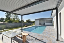 Maison contemporaine 141 m² avec piscine & pool house sur 900 m² 5 pièces VILLENEUVE SUR LOT (47)