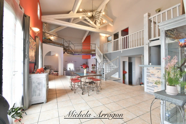 AUSSONNE (31) - Aux portes de Toulouse - VILLA D' ARCHITECTE à vendre 7 pièces 