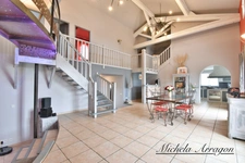 AUSSONNE (31) - Aux portes de Toulouse - VILLA D' ARCHITECTE à vendre 7 pièces 