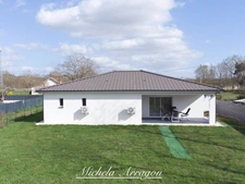 Maison contemporaine 2025 Villeneuve-sur-Lot (47) – 3 chambres dont suite parentale, pièce de vie 56 m², garage, terrain 1000 m², terrasse couverte, proche commerces