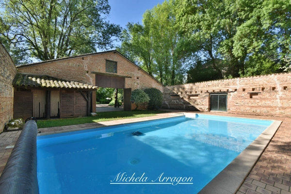Dpt Lot et Garonne (47), à vendre PINEL HAUTERIVE propriete P6 de 240 m² - Terrain de 21 912,00 m² 