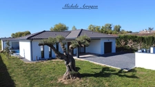 Maison contemporaine 141 m² avec piscine & pool house sur 900 m² 5 pièces VILLENEUVE SUR LOT (47)