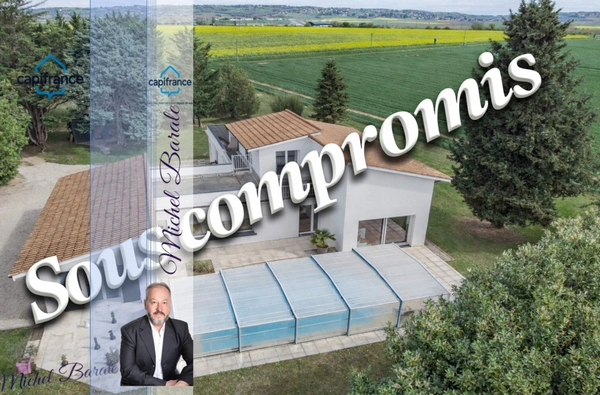 Dpt Isère (38), AUBERIVES SUR VAREZE maison P6 de 196,51 m² - Terrain de 4500 m² 