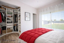 Maison moderne, de plain-pied, 6 pièces sur 1200m2 de terrain à VERNIOZ (38)