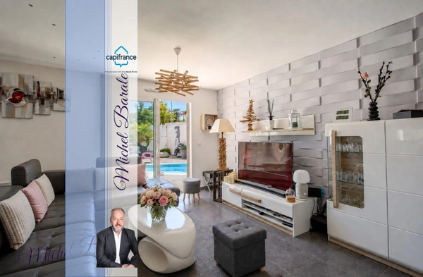 Grézieu-la-Varenne centre – Maison récente avec jardin, piscine, jacuzzi et grand garage