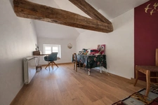 Ferme rénovée 205 m² – 6 chambres – terrain 16 000 m² – géothermie – vue – Montromant (69)