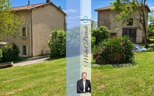 CHAPONOST – OUEST LYONNAIS Ancien corps de ferme – 210 m² habitables – 6/7 chambres – Dépendance – Terrain clos et arboré de 3 286 m²