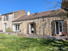 Authentique briarde au cœur d’un hameau paisible – 6 P, jardin, garage (CHAUMES-EN-BRIE)