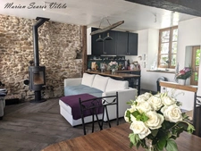Maison en pierre rénovée avec jardin, en plein cœur de Chaumes-en-Brie