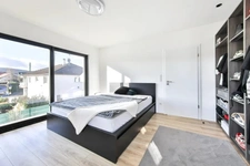 Contemporary elegance at the gateway to Switzerland – 348 m² architect-designed house with swimming pool and pool house, outdoor kitchen