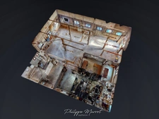 House for sale with two independent apartments and a modular professional workshop