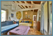 Villa avec gîte, piscine  et vue à quelques minutes d’Uzès