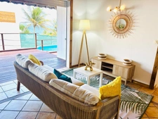 LE MOULE MAGNIFIQUE VILLA MEUBLEE 3 CHAMBRES PISCINE VUE MER