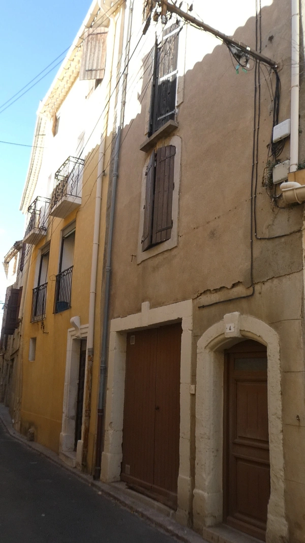 Maison à vendre 4 pièces MURVIEL LES BEZIERS (34) 80m², combles, cave, garage, terrasse