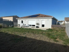 Maison à vendre villa plain pied 4 faces 117m² 3 chambres plus garage 700m² de terrain  PUIMISSON (34)