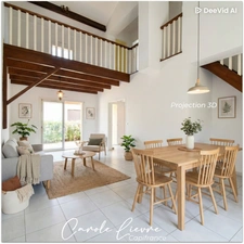 Maison 4 pièces, climatisée, avec garage