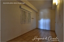 Maison à vendre 3 pièces avec grand garage, terrasse et terrrain