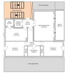 Appartement à vendre 3 pièces SOLENZARA (20)