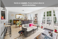 Maison de plain pied à vendre en viager 5 pièces BOLBEC (76)