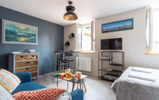 Dpt Calvados (14), à vendre HONFLEUR Studio vendu meublé