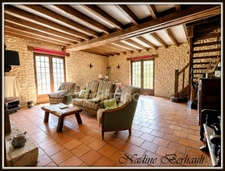 Maison à vendre 6 pièces  (45)Ferrières, Gare 10 mn Paris, 4 chambres, cave, cheminée, 6000 m² terrain arboré